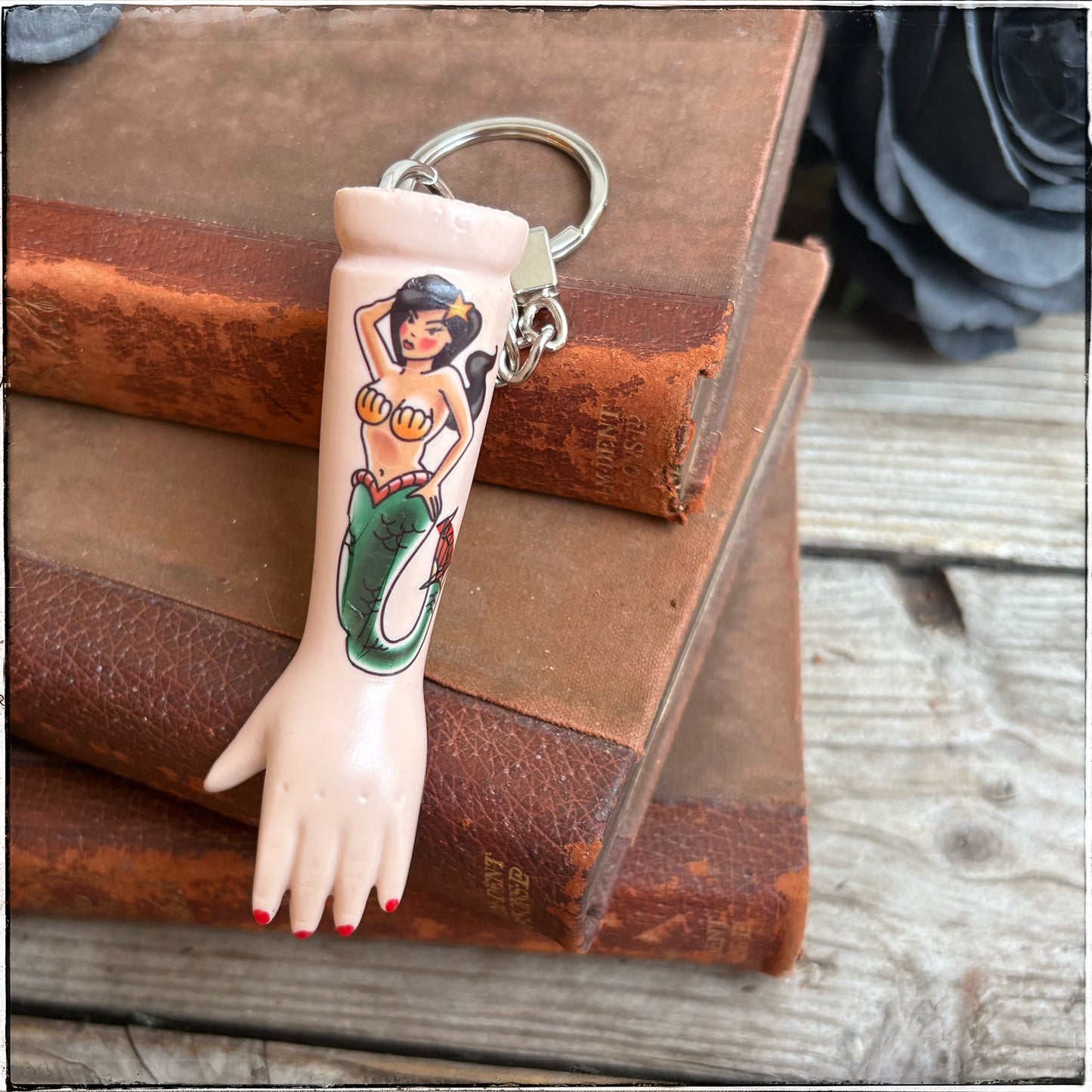 Doll Arm Key Ring - Mermaid