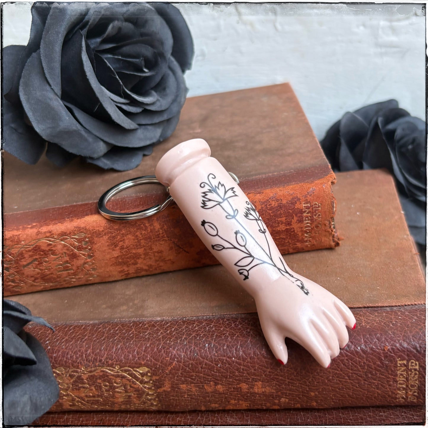 Doll Arm Key Ring - Spring