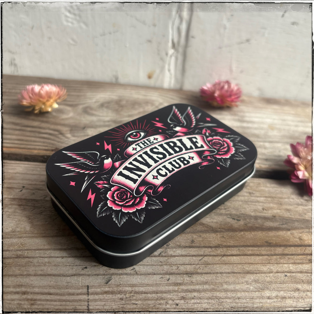 The Invisible Club Tin