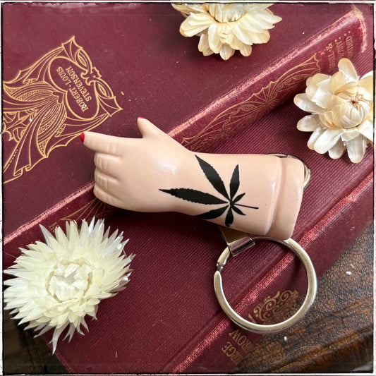 Porcelain Doll Arm Key Ring - Mary