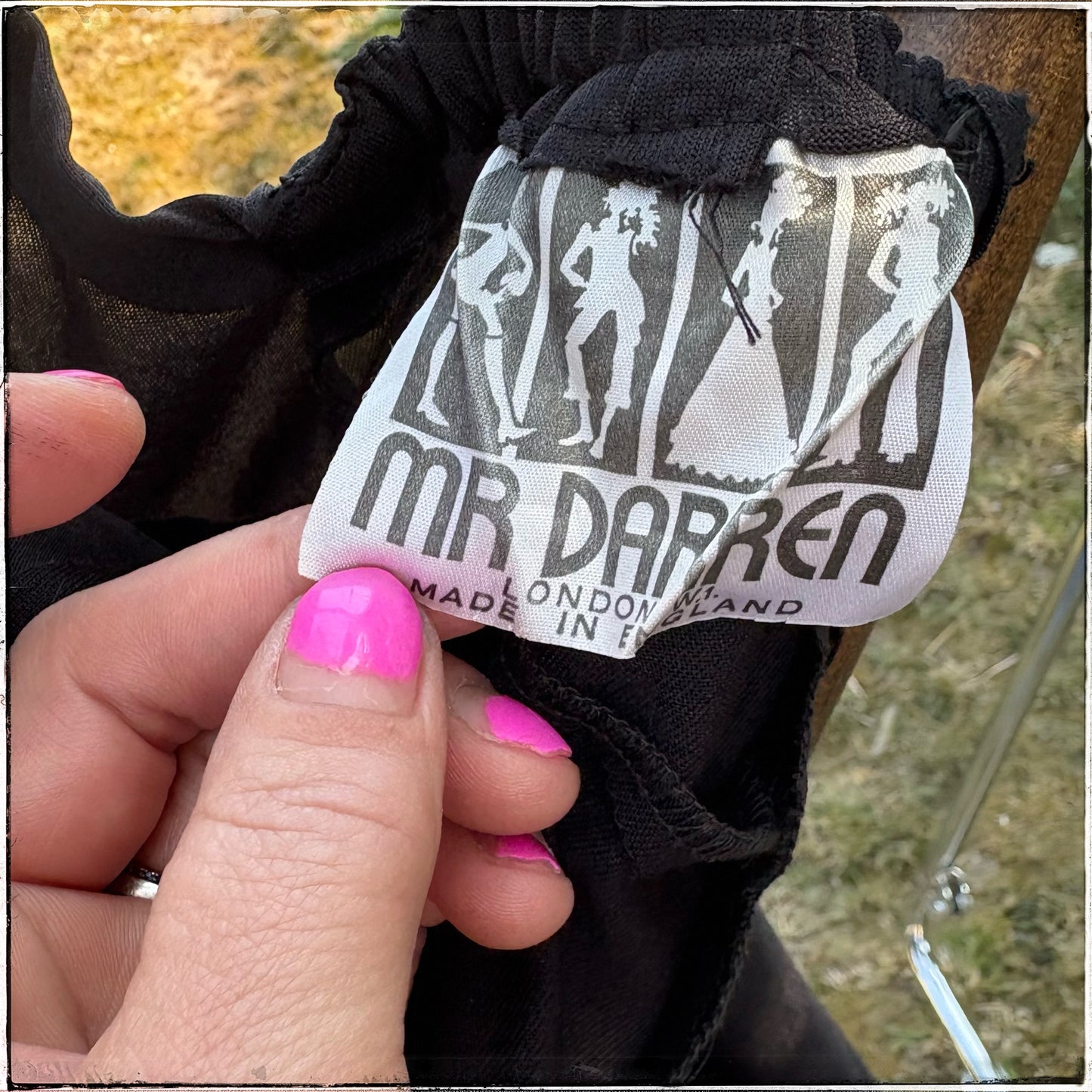 Vintage 70s Mr Darren Embroidered Top