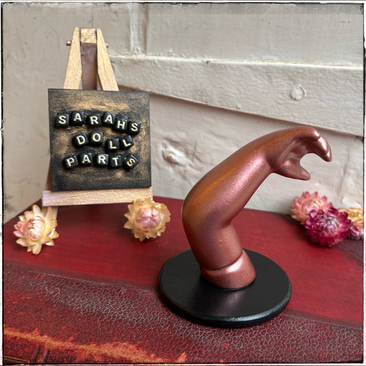 Small Doll Arm Jewellery Holder - Rose Gold