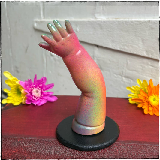 Large Doll Arm Jewellery Holder - Sherbet Rainbow