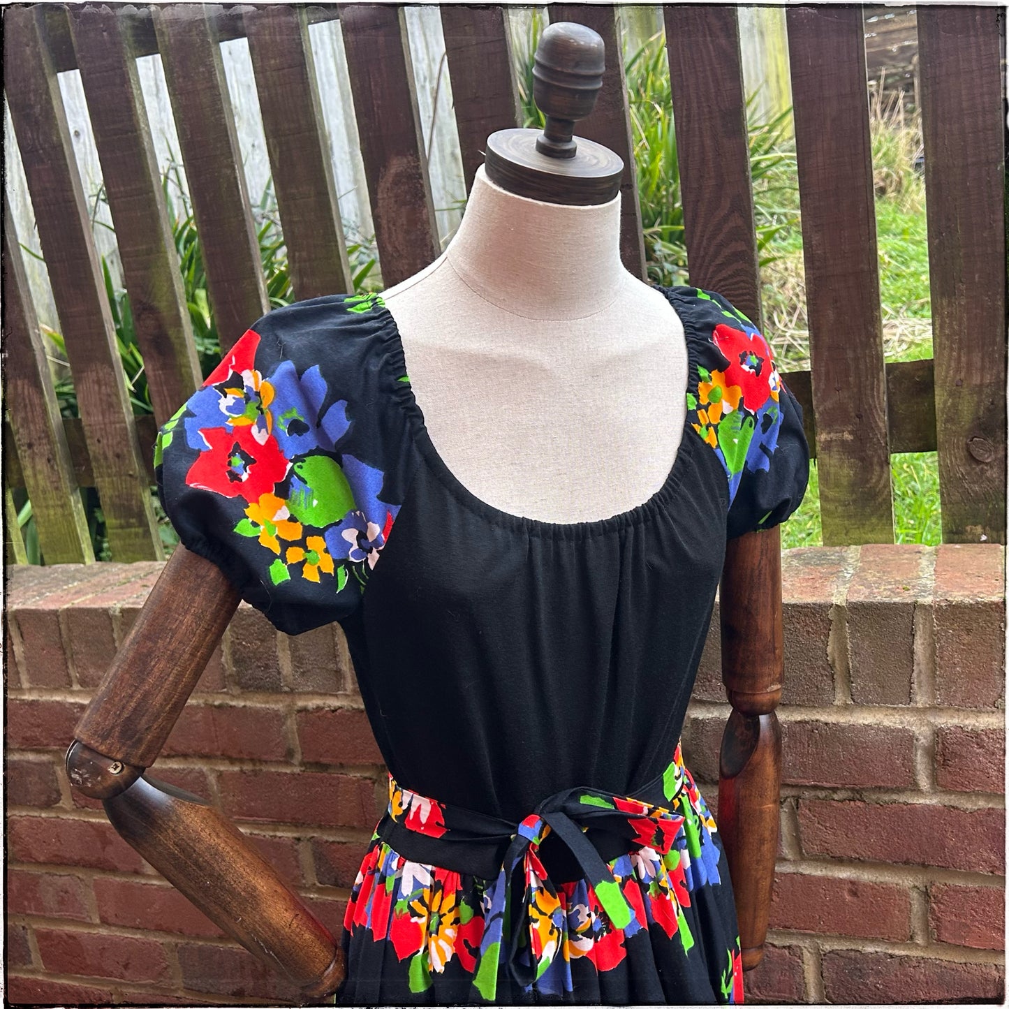 Vintage 70s Samuel Sherman Maxi Dress