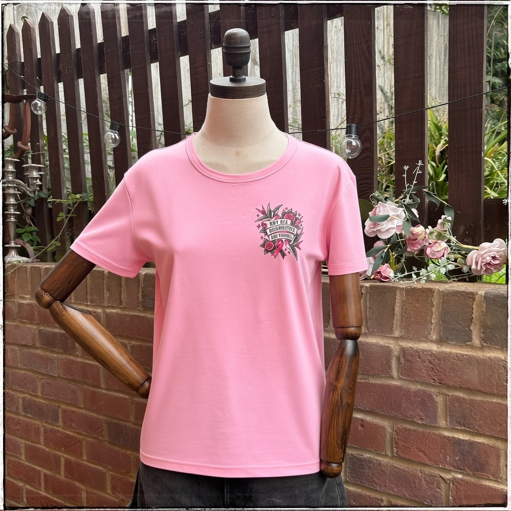 Pink Tee - Not All Disabilities Are Visible