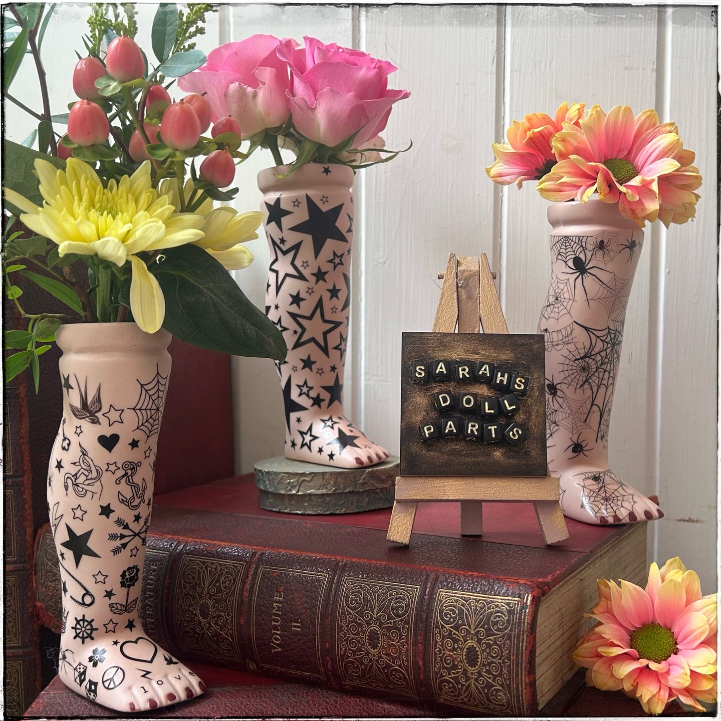 Doll Leg Vase - Sailor Jerry
