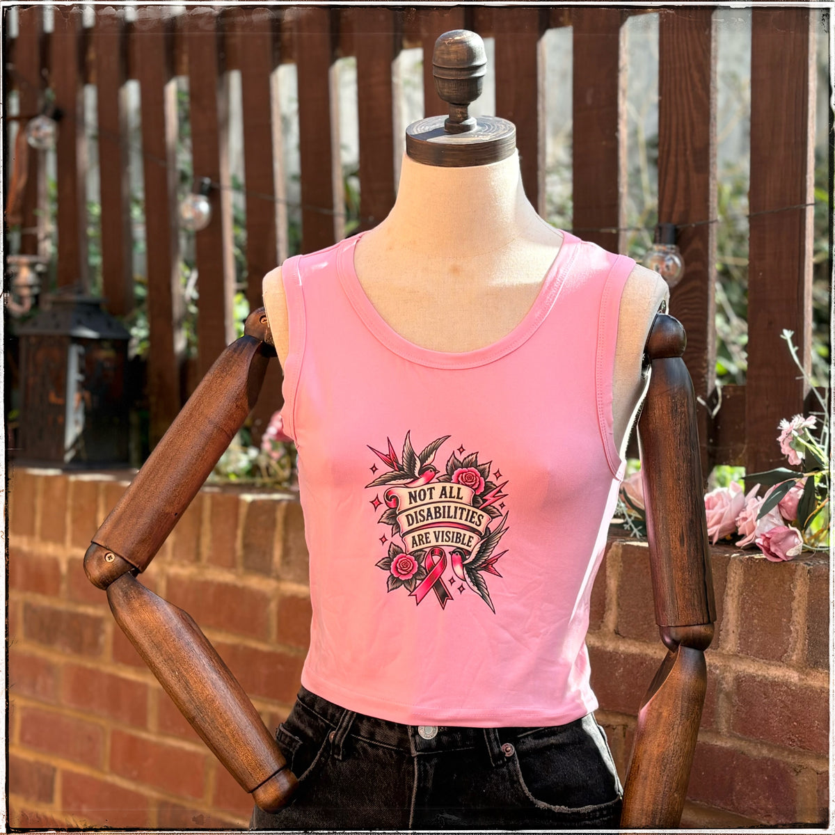 Pink Vest - Not All Disabilities