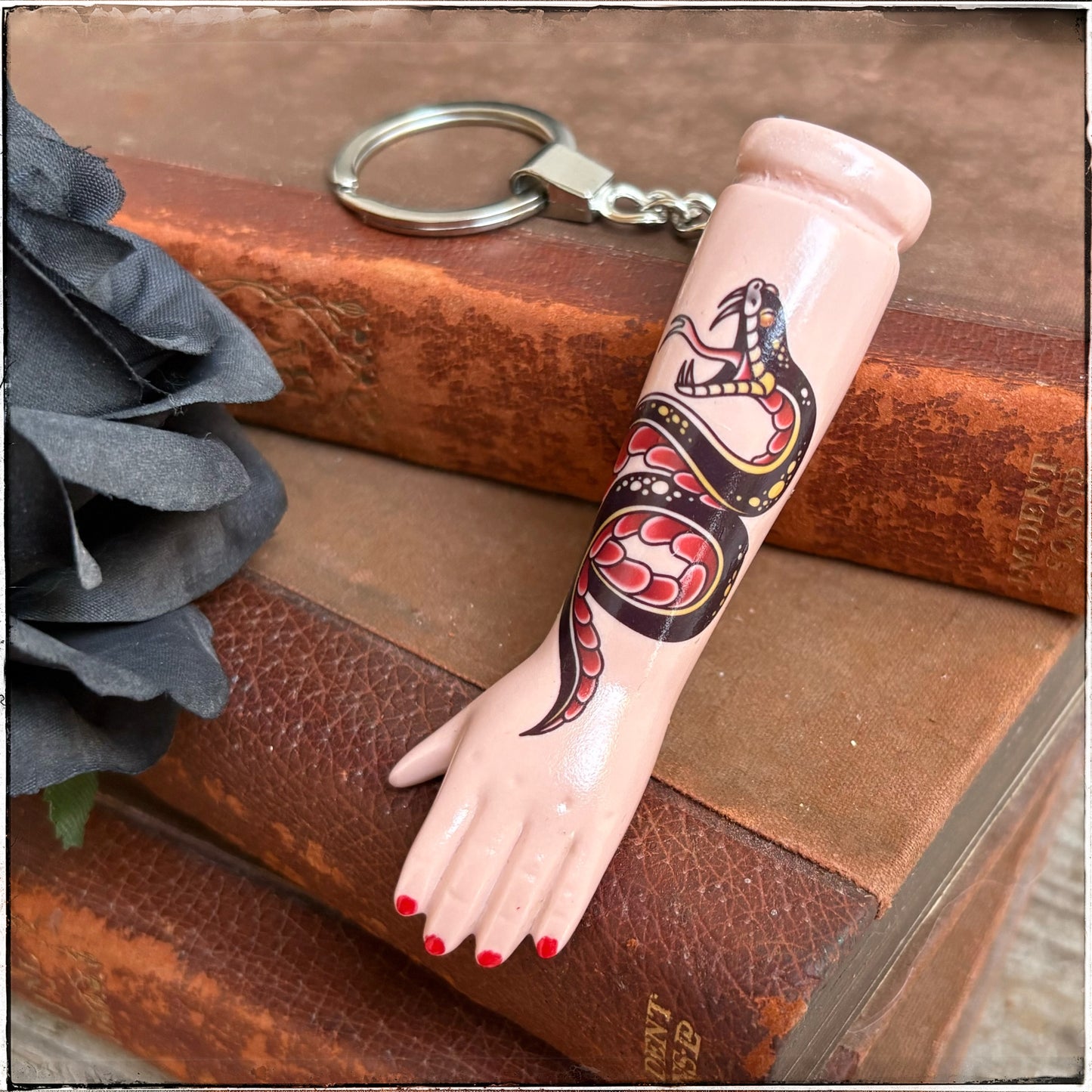 Doll Arm Key Ring - Snake