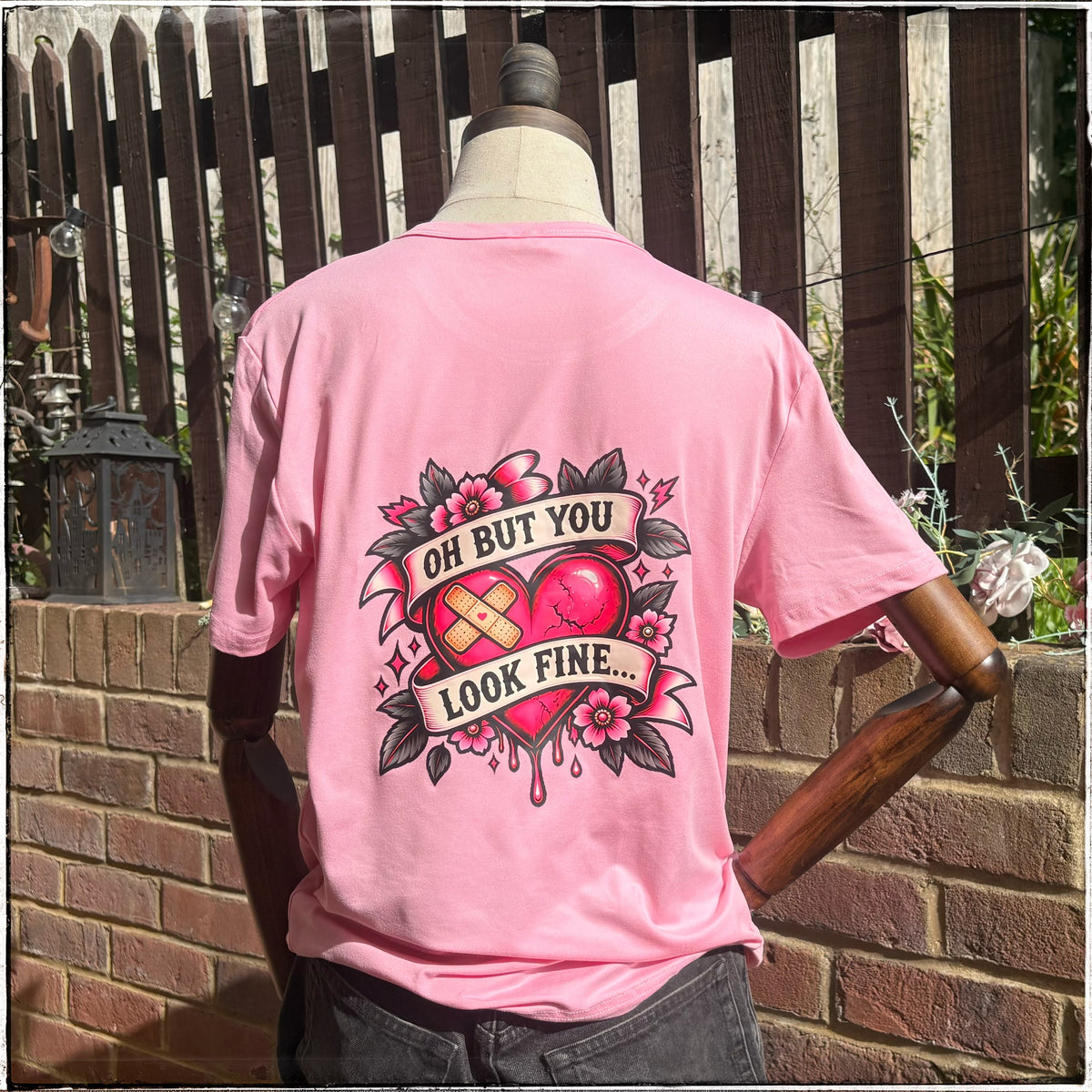 Pink Tee - Oh But You Look Fine