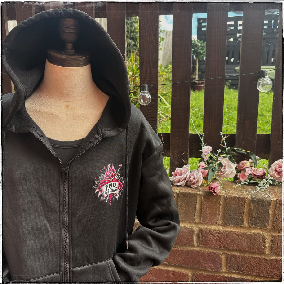 Black Hoody - FND Warrior