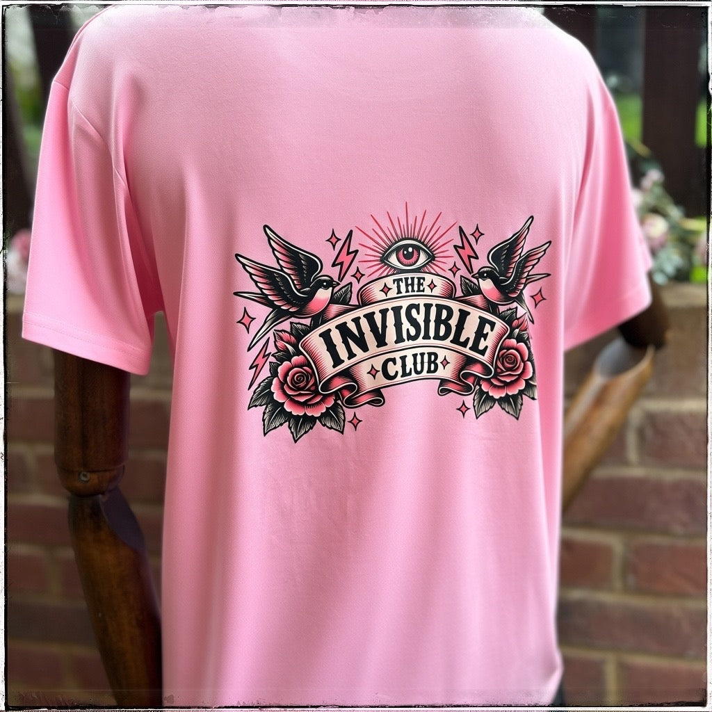 Pink Tee - The Invisible Club