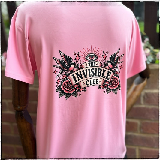Pink Tee - The Invisible Club