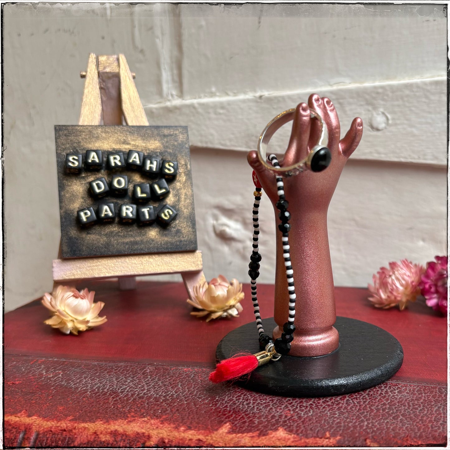 Small Doll Arm Jewellery Holder - Rose Gold