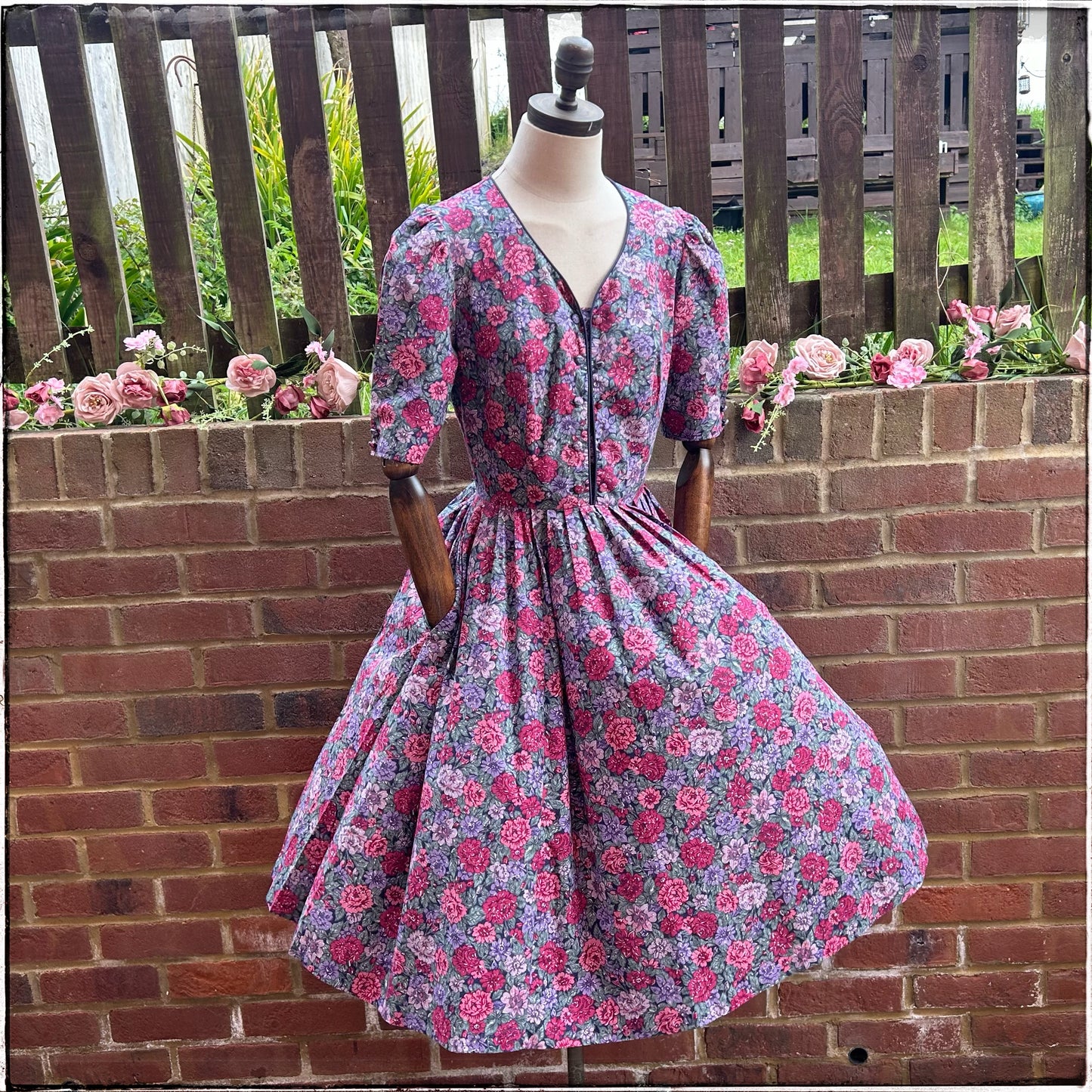 Vintage Laura Ashley Tea Dress