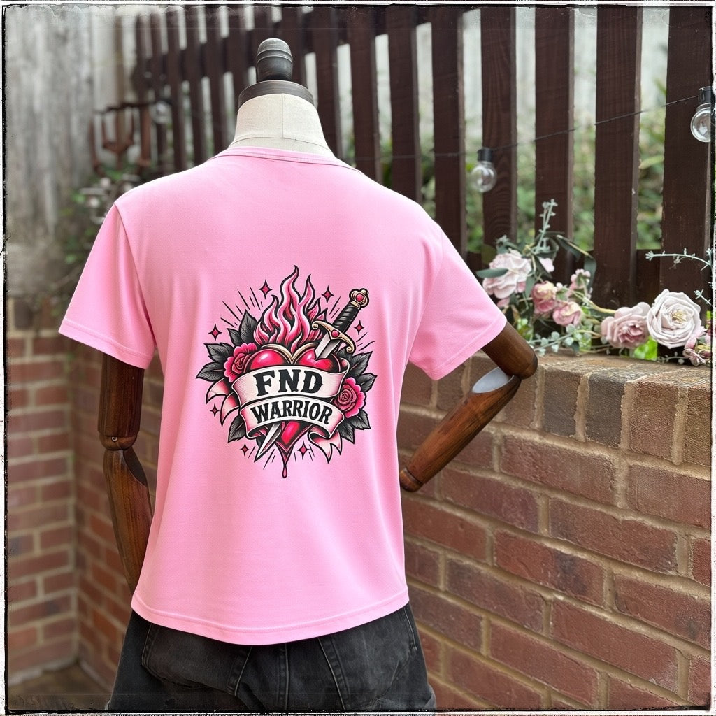 Pink Tee - FND Warrior