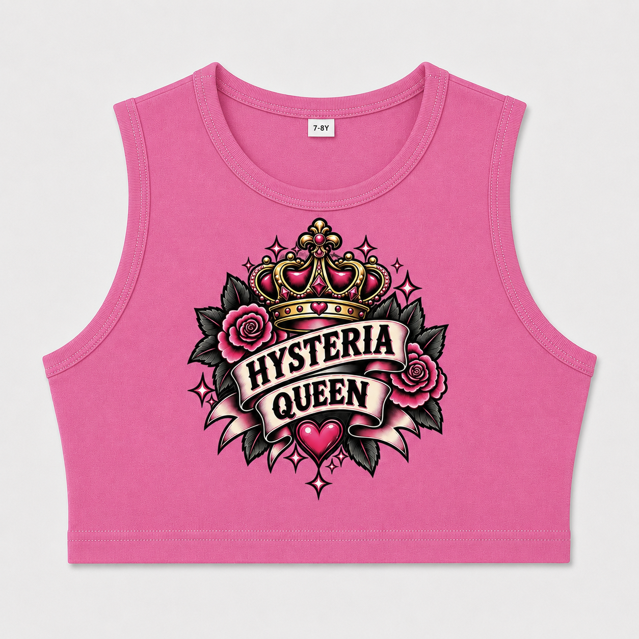 Pink Vest - Hysteria Queen