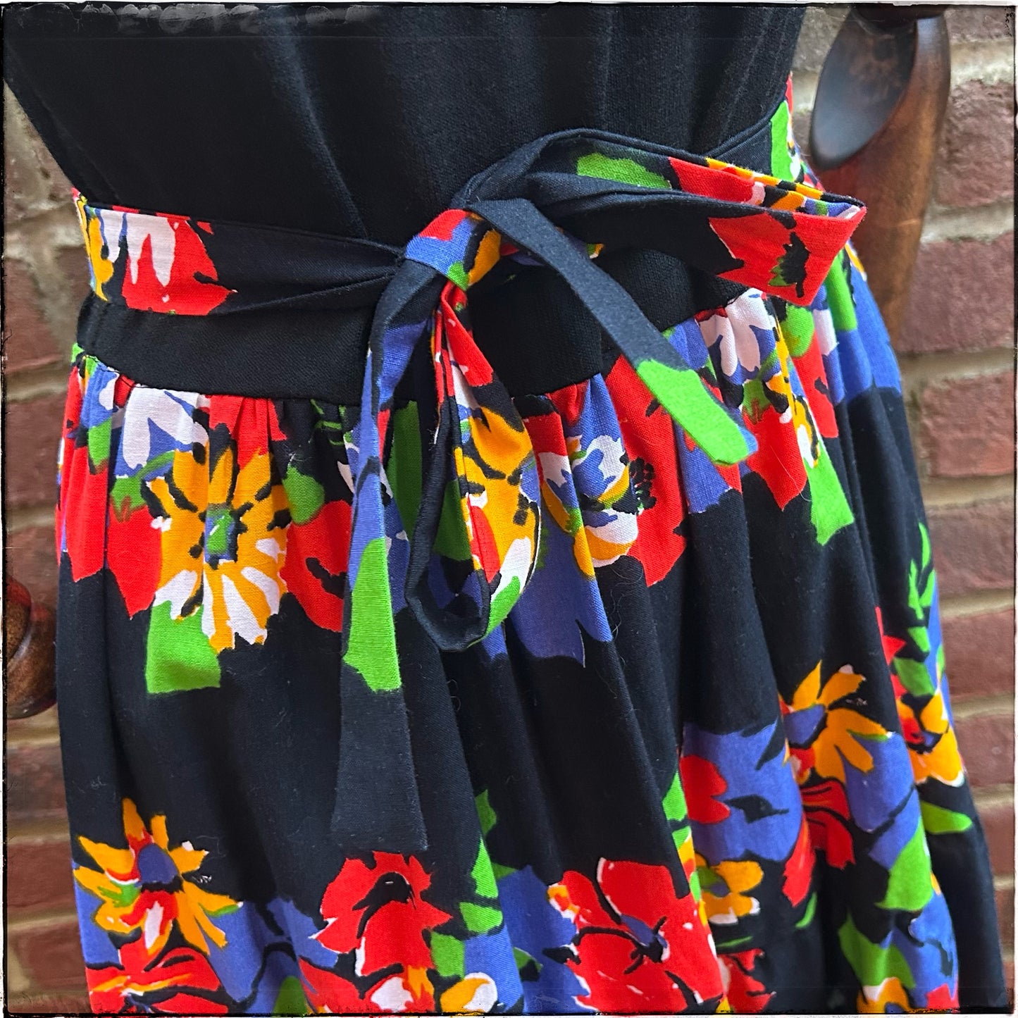 Vintage 70s Samuel Sherman Maxi Dress