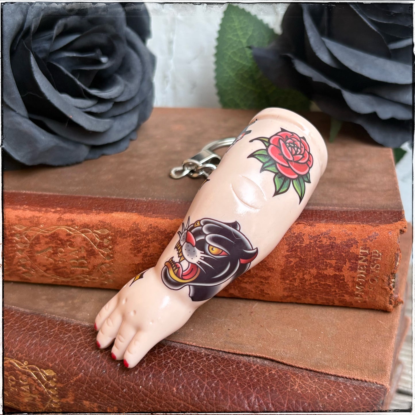 Large Doll Arm Key Ring - MUM