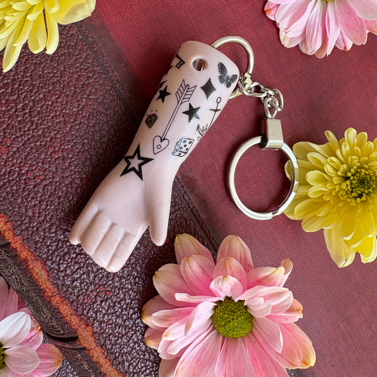 Doll Arm Key Ring - Sailor Jerry