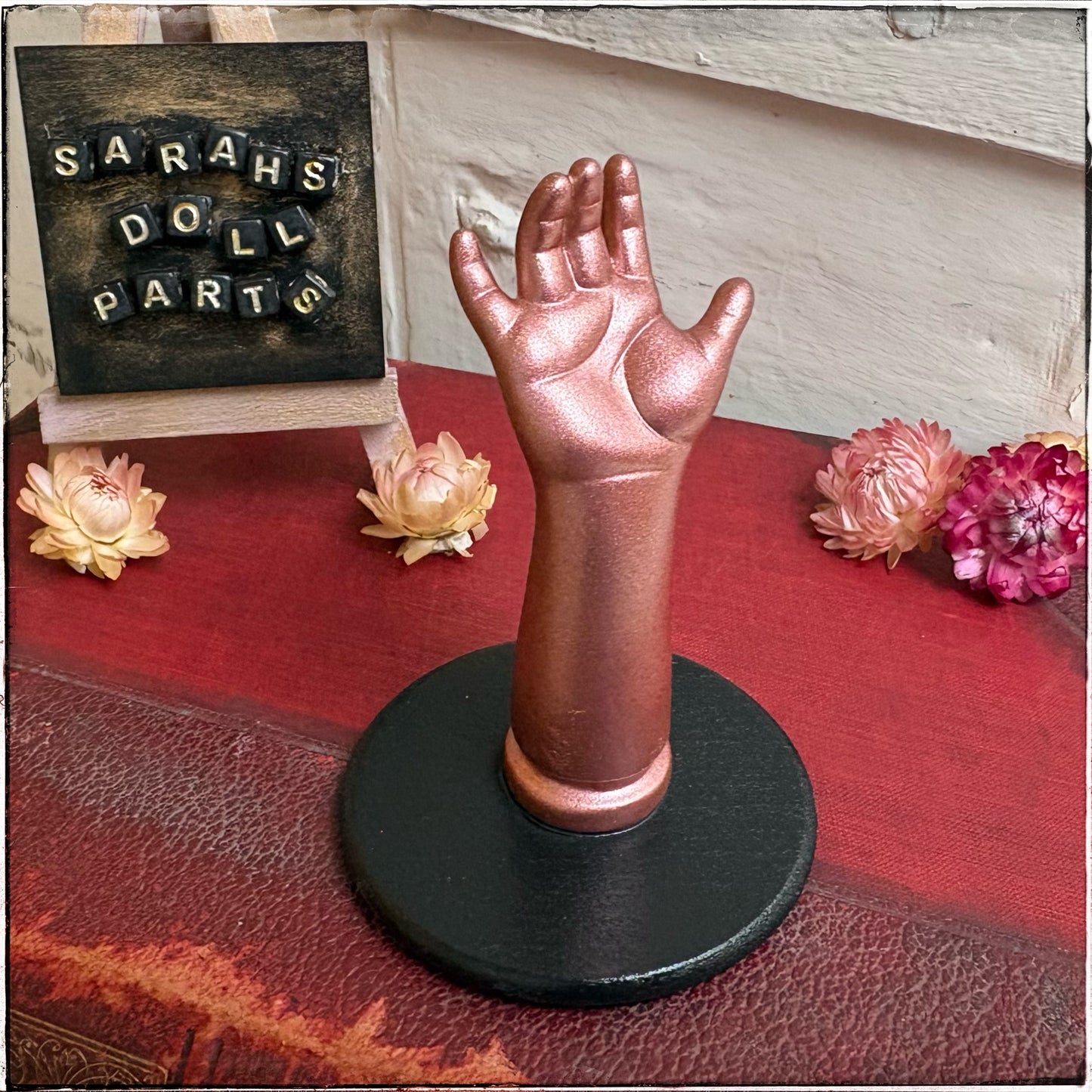 Small Doll Arm Jewellery Holder - Rose Gold