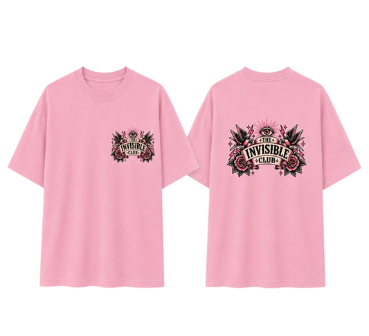 Pink Tee - The Invisible Club