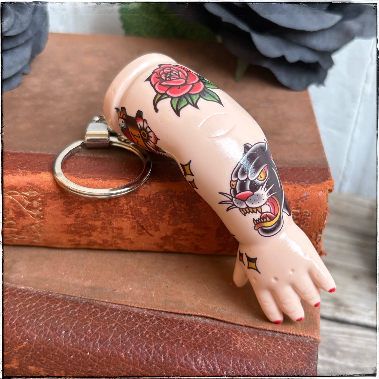 Large Doll Arm Key Ring - MUM
