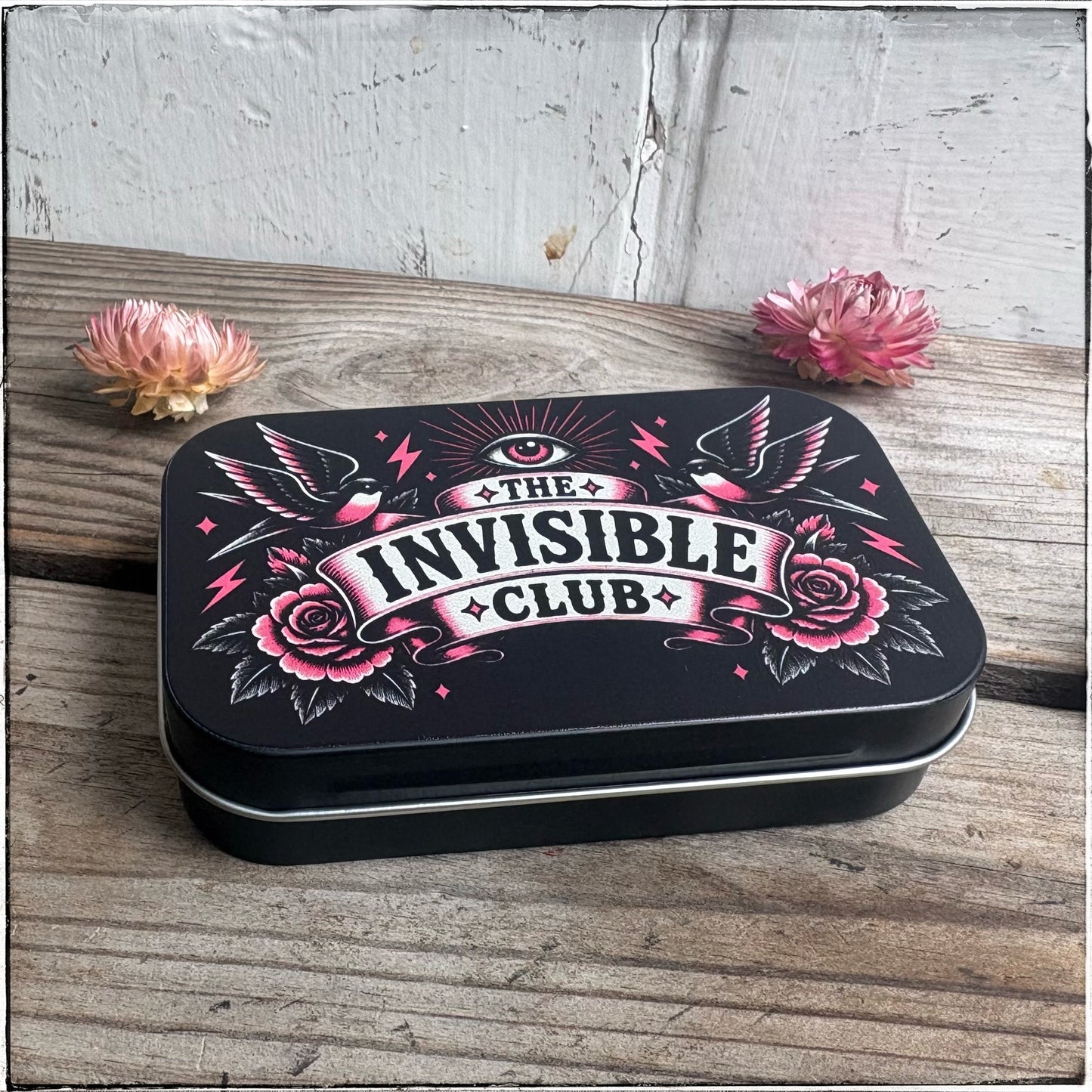 The Invisible Club Tin