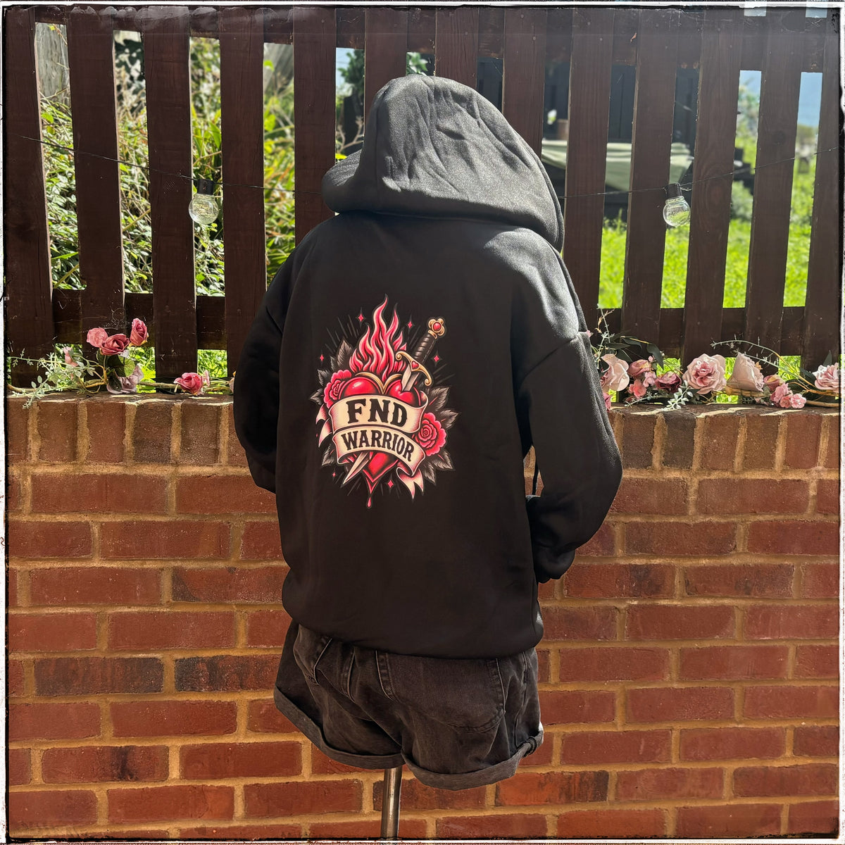 Black Hoody - FND Warrior
