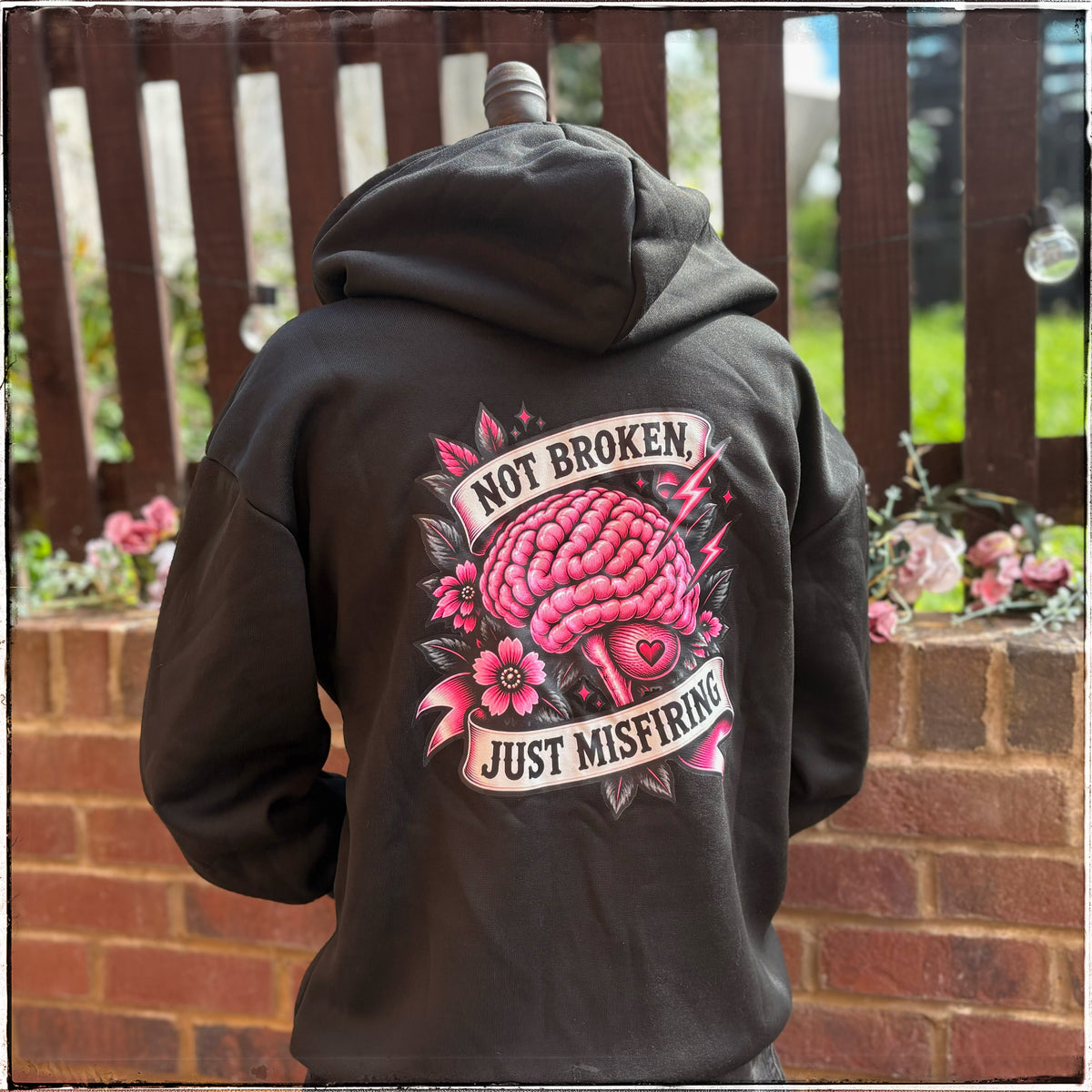 Black Hoody - Not Broken, Just Misfiring