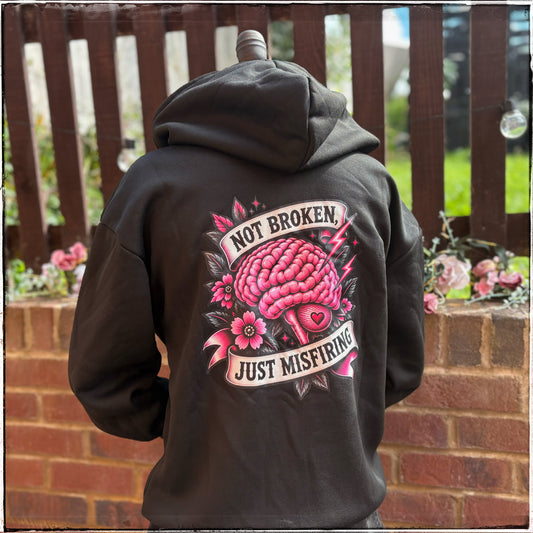 Black Hoody - Not Broken, Just Misfiring