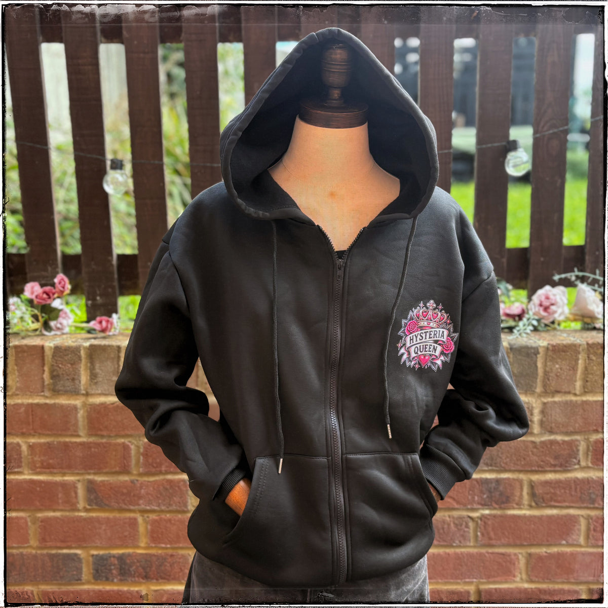 Black Hoody - Hysteria Queen