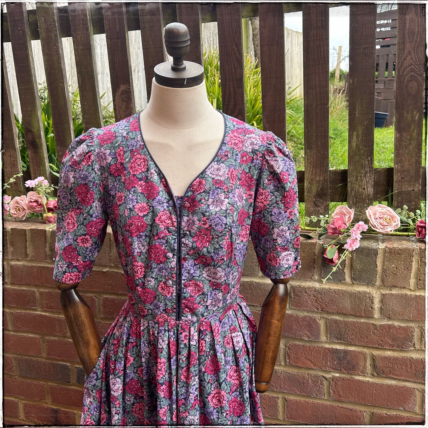 Vintage Laura Ashley Tea Dress