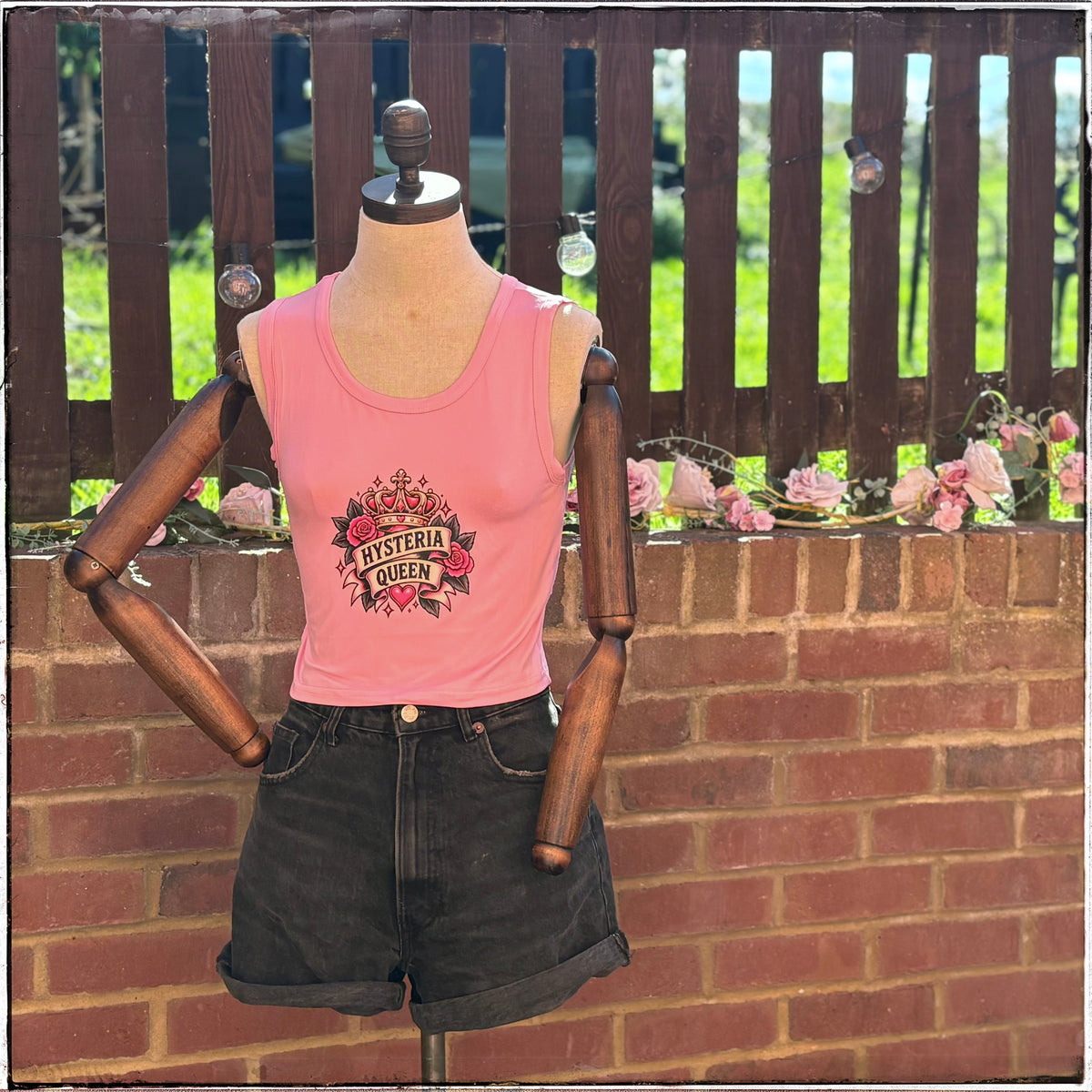 Pink Vest - Hysteria Queen