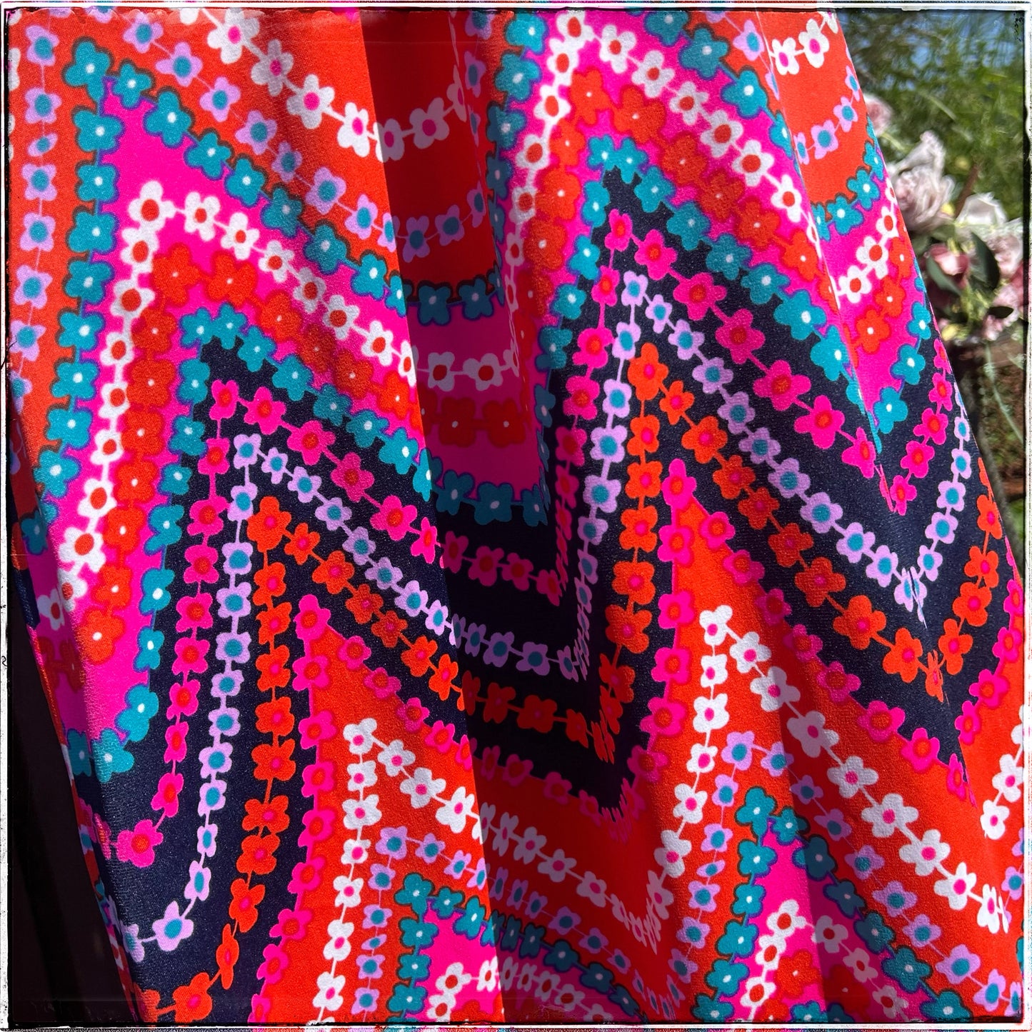 70s Elizabeth Stuart Halter Neck Maxi Dress