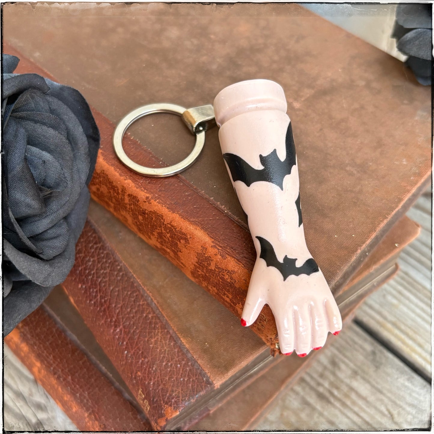 Doll Arm Key Ring - Bats