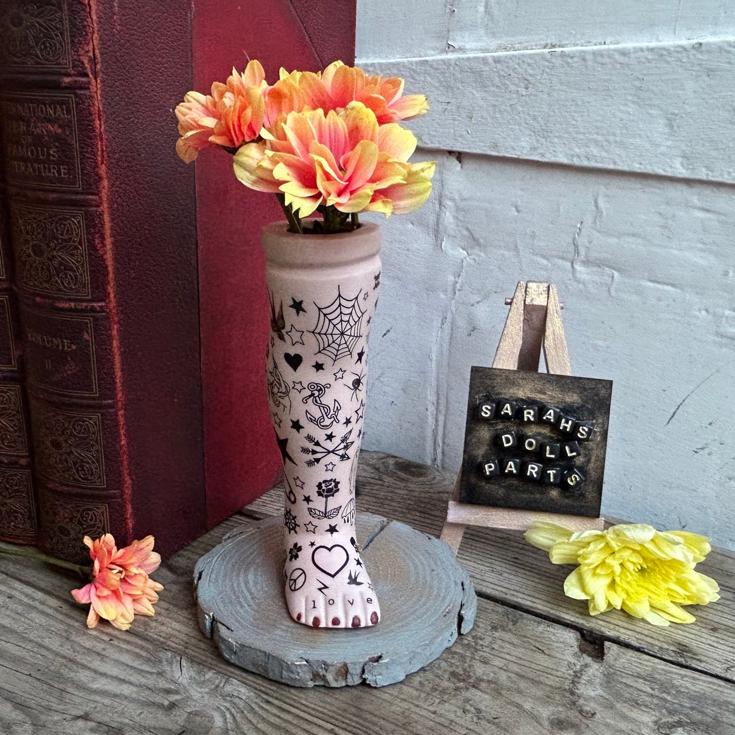 Doll Leg Vase - Sailor Jerry
