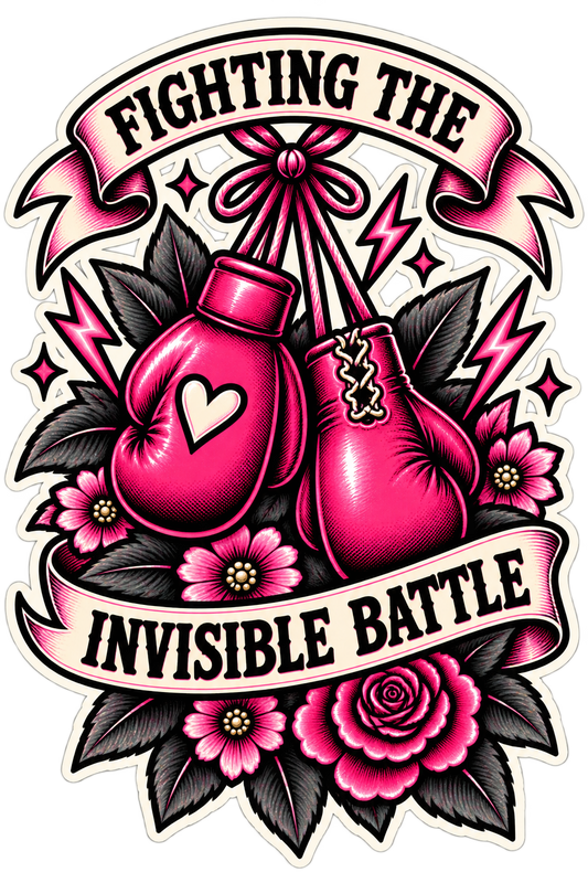 Sticker - Fighting The Invisible Battle