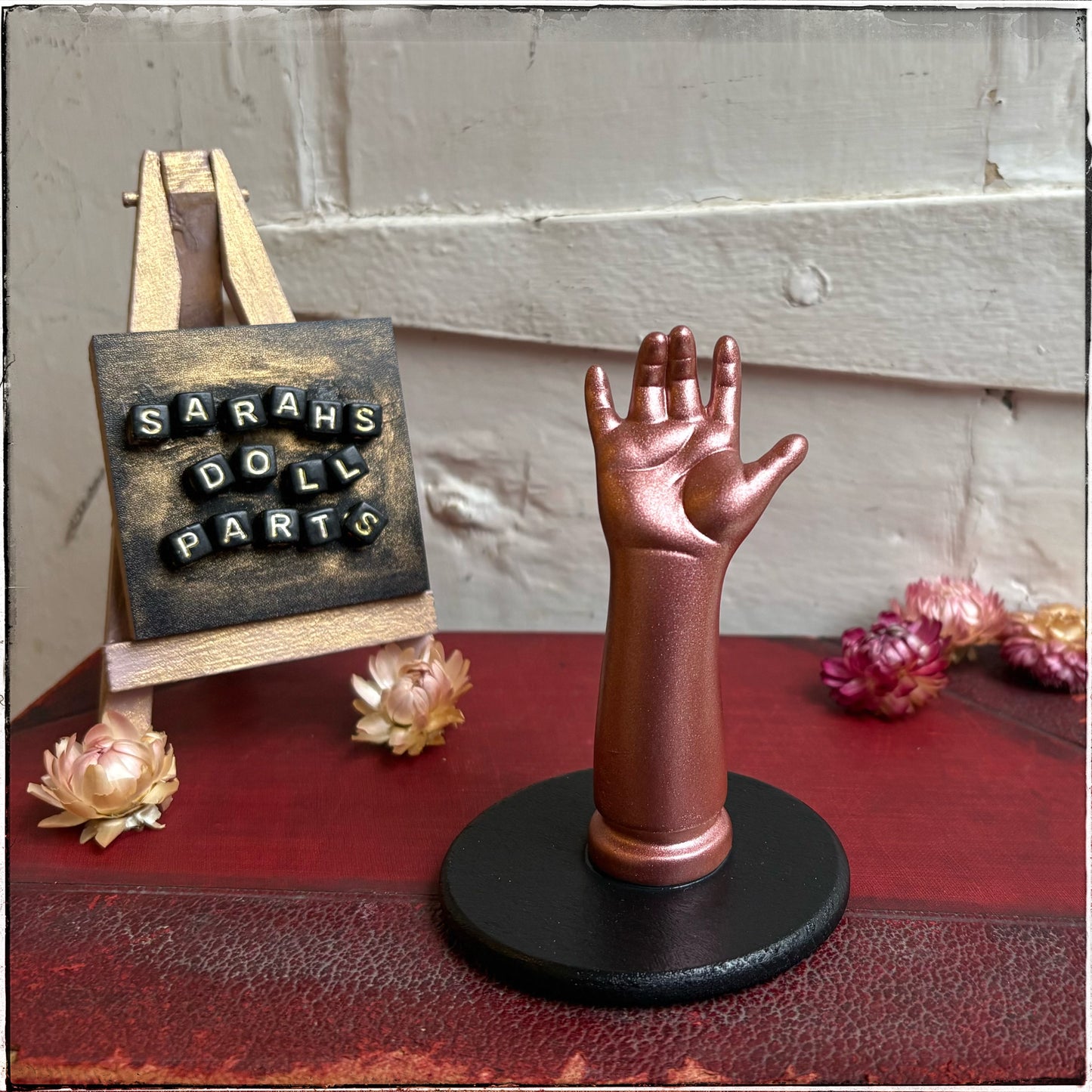 Small Doll Arm Jewellery Holder - Rose Gold