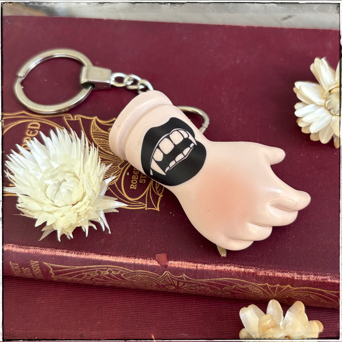 Porcelain Doll Arm Key Ring - Vamp
