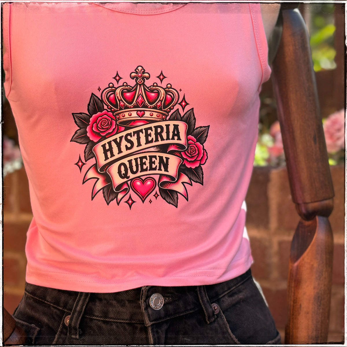 Pink Vest - Hysteria Queen