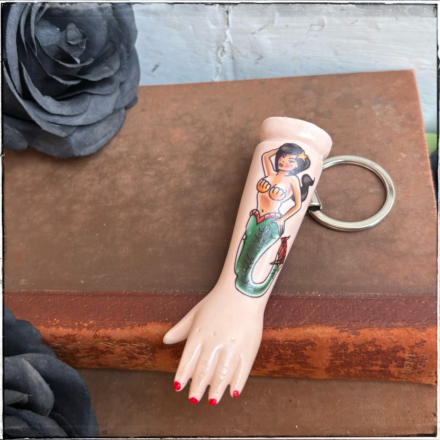Doll Arm Key Ring - Mermaid