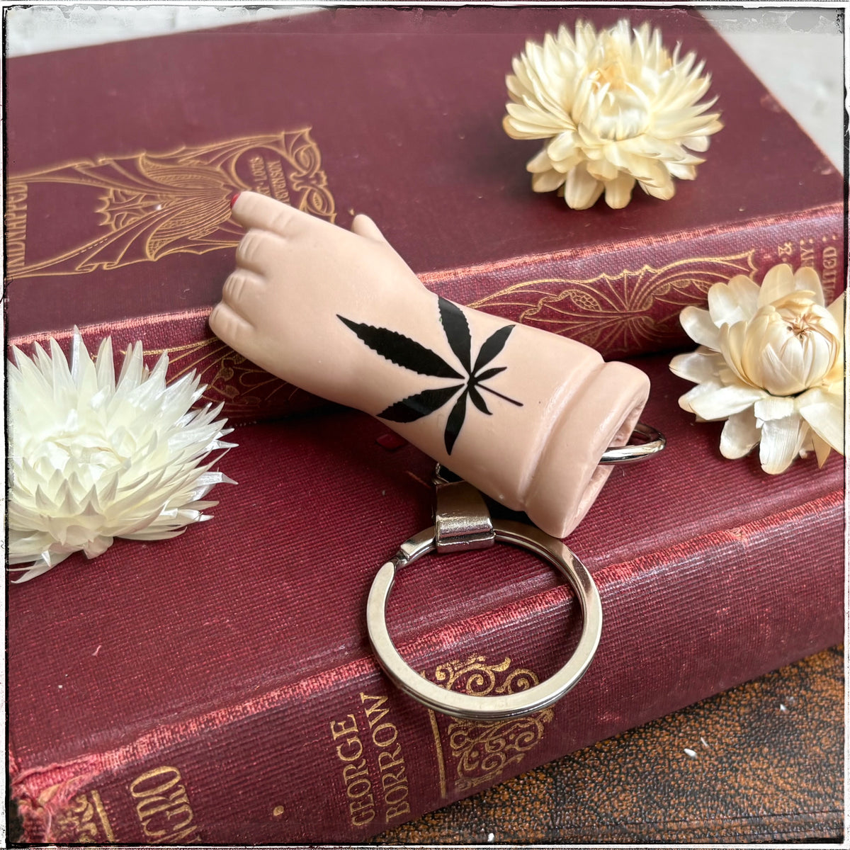 Porcelain Doll Arm Key Ring - Mary