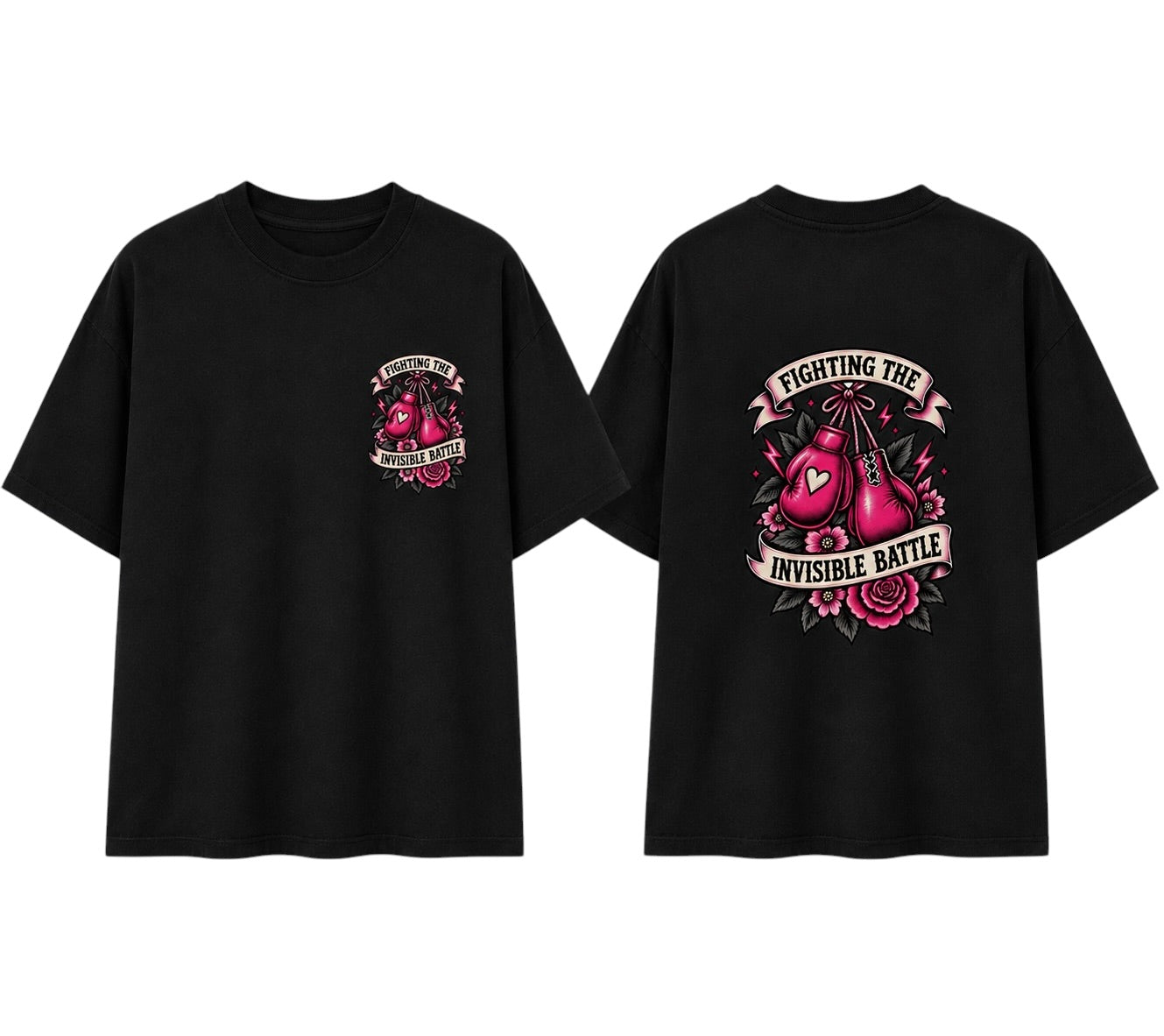 Black Tee - Fighting The Invisible Battle