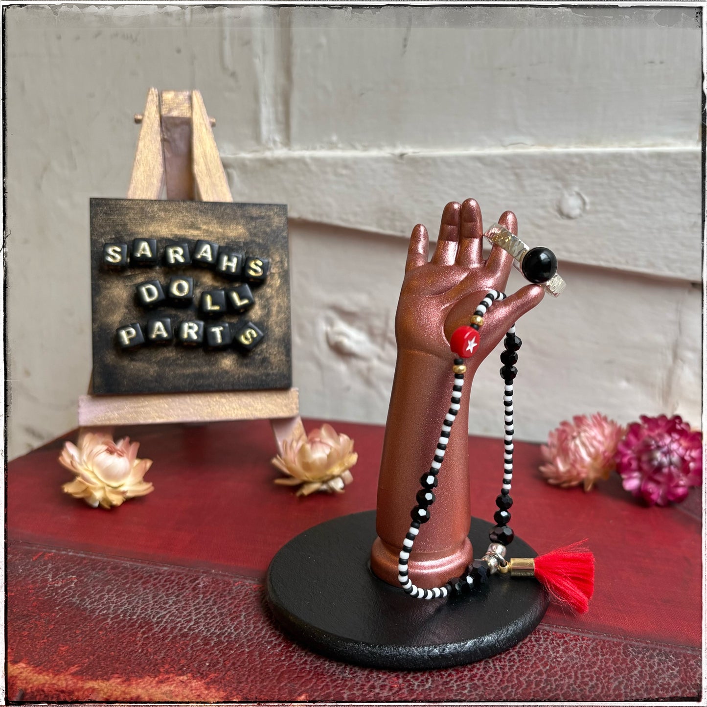 Small Doll Arm Jewellery Holder - Rose Gold