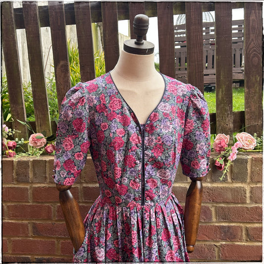 Vintage Laura Ashley Tea Dress
