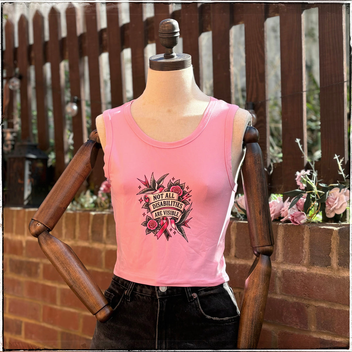 Pink Vest - Not All Disabilities