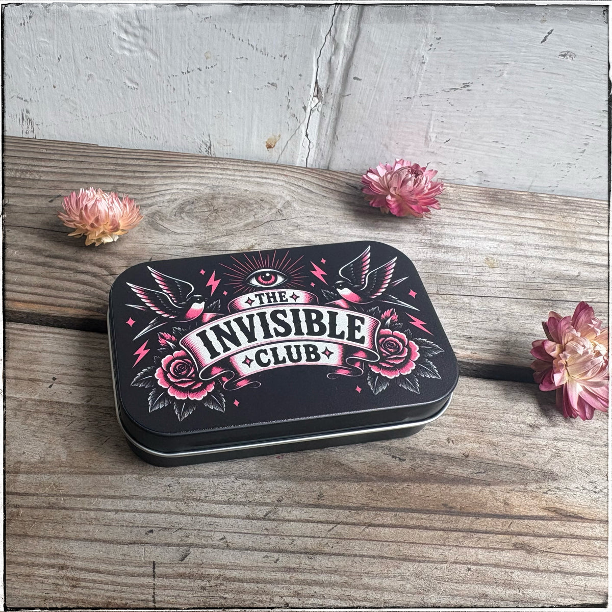 The Invisible Club Tin