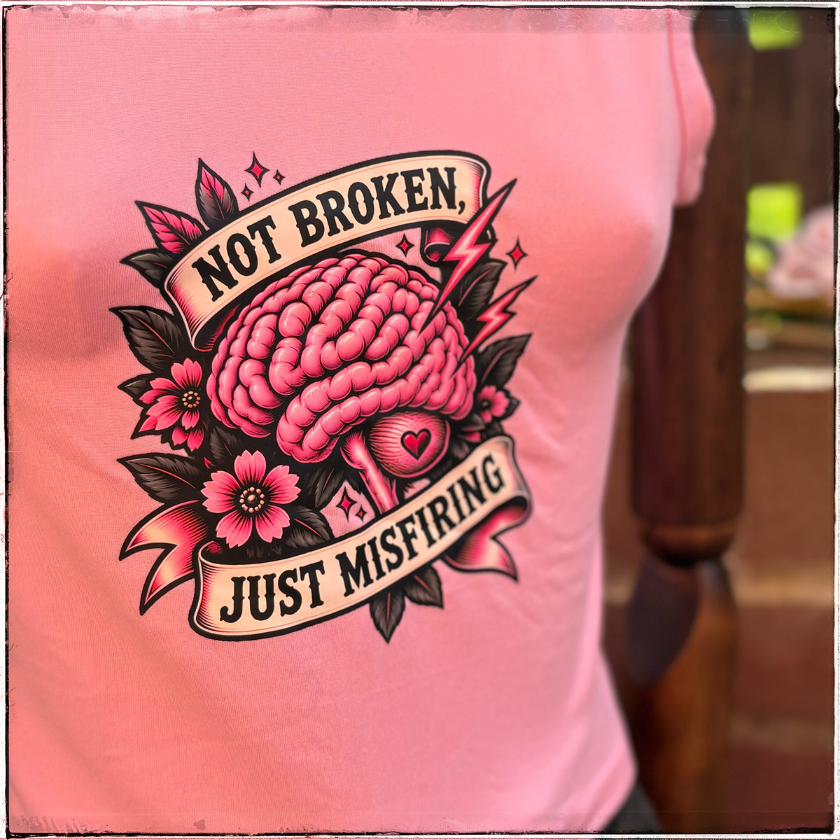 Pink Vest - Not Broken, Just Misfiring