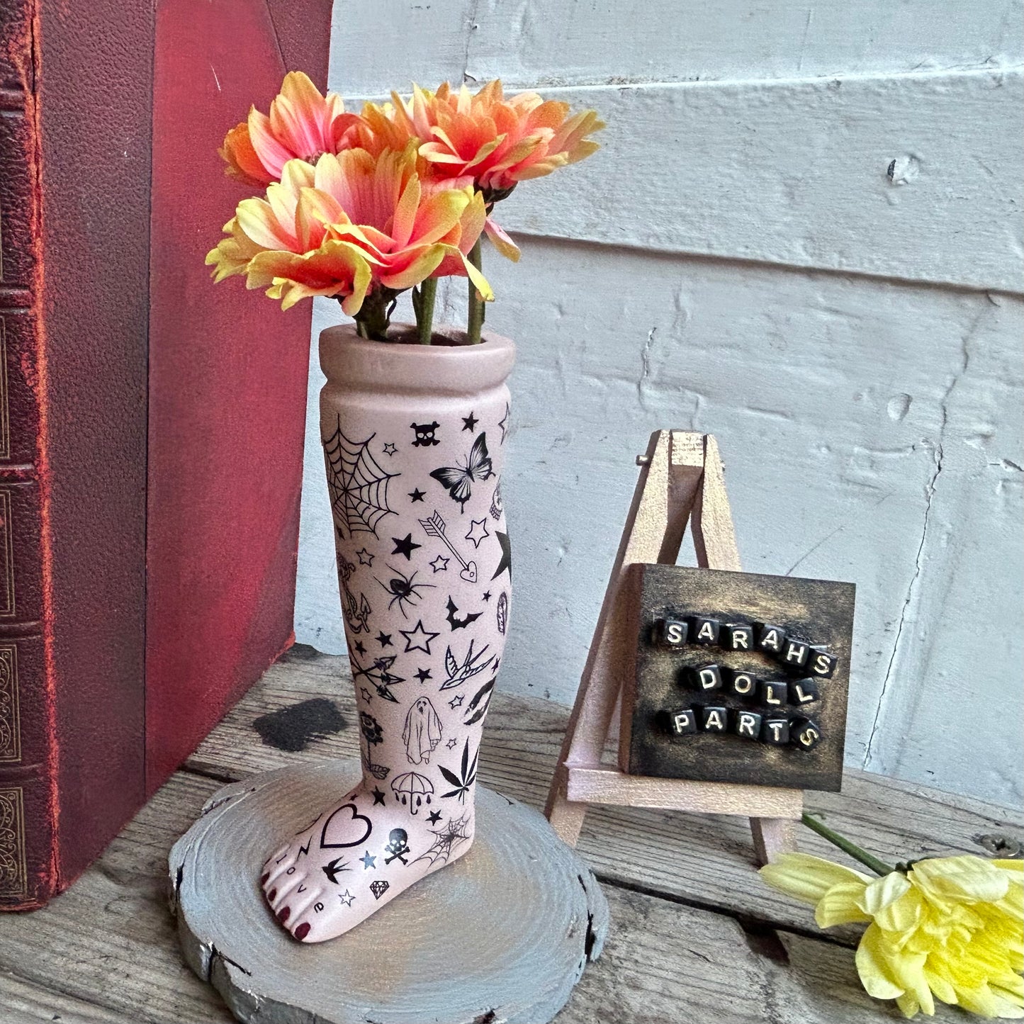 Doll Leg Vase - Sailor Jerry