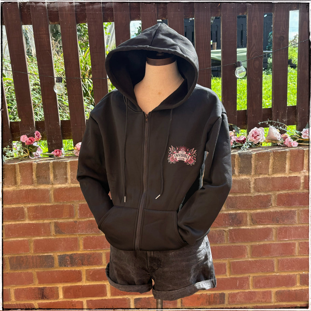 Black Hoody -  The Invisible Club